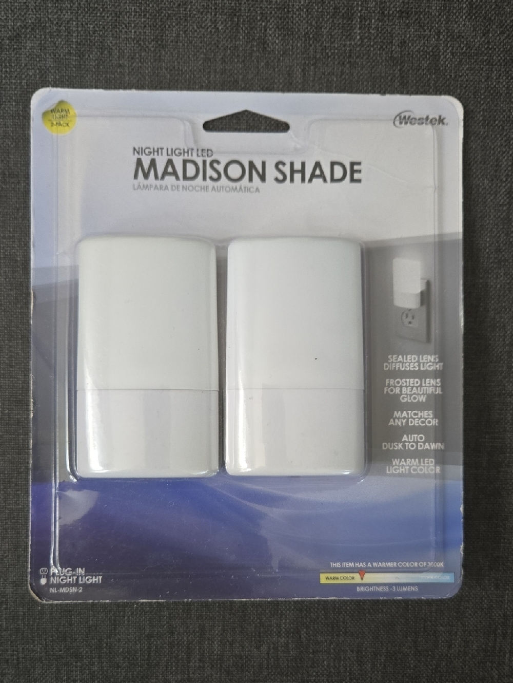 💥Madison Shade 2-Pack Night Lights